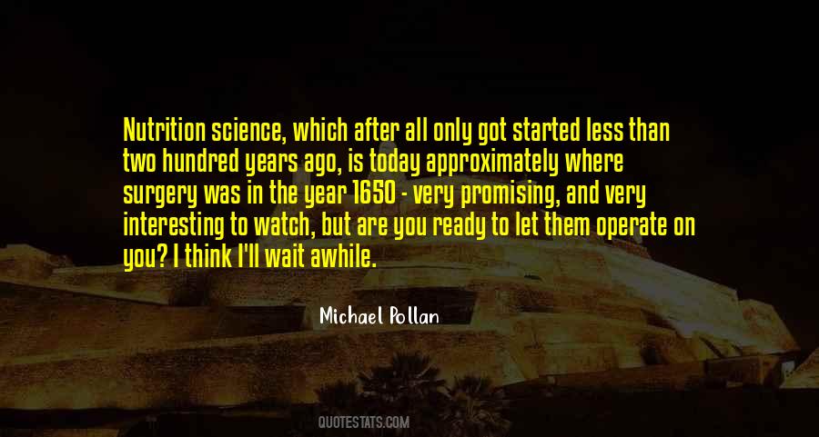 Wait And Watch Quotes #143974