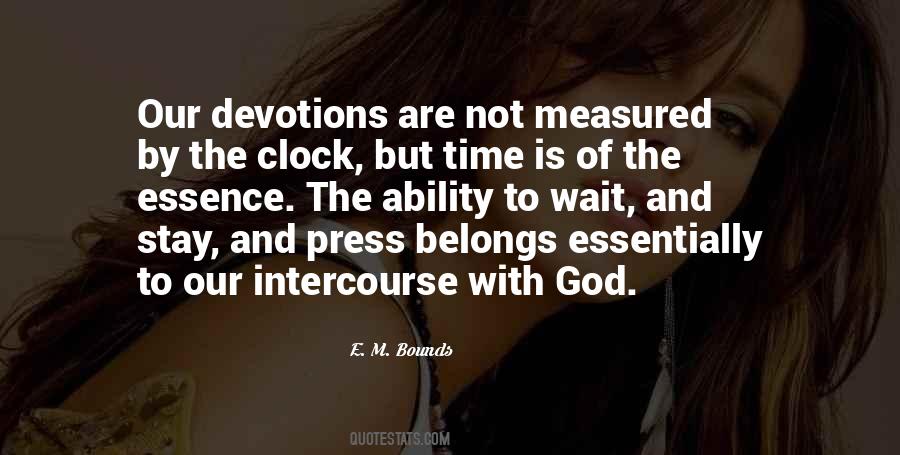 Wait For God's Time Quotes #1304303