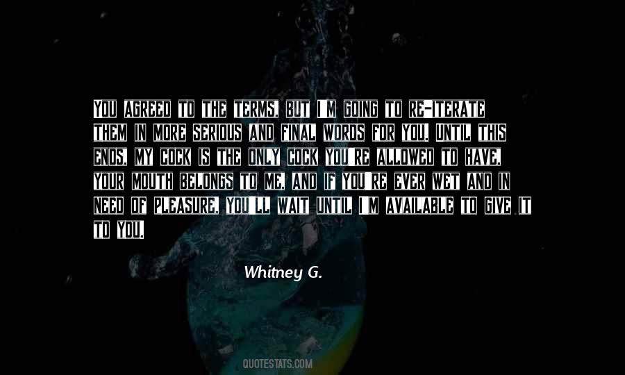 Wait For You Quotes #116326 Wait For You Quotes #116326