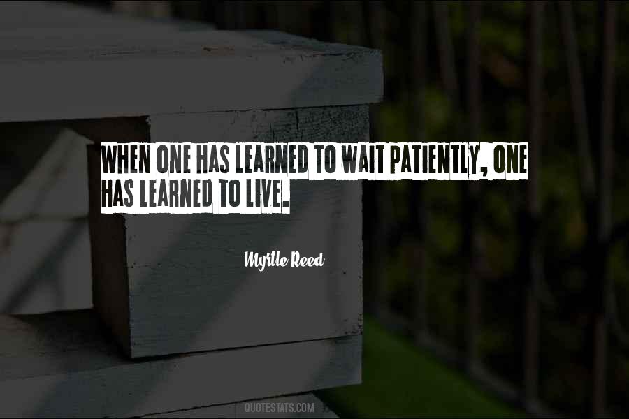 Wait Patiently Quotes #124080