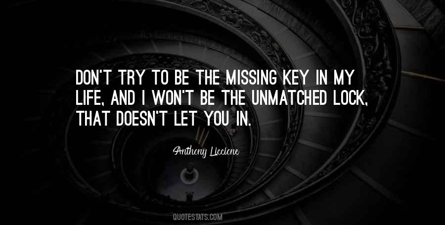 Quotes About Lock And Key #1148453