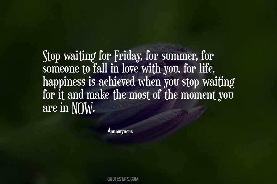 Waiting For Happiness Quotes #874858