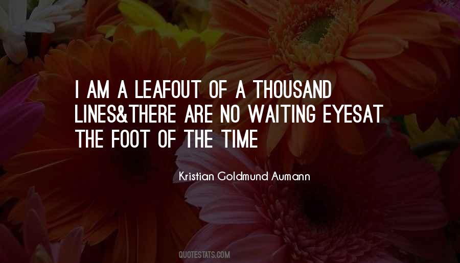 Waiting For Her Eyes Quotes #628979