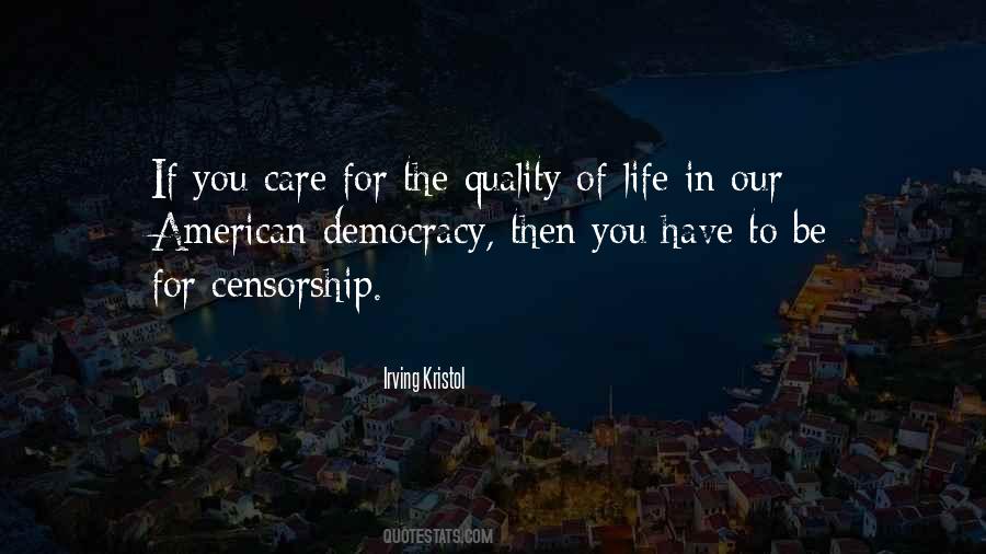 Quotes About If You Care #276042