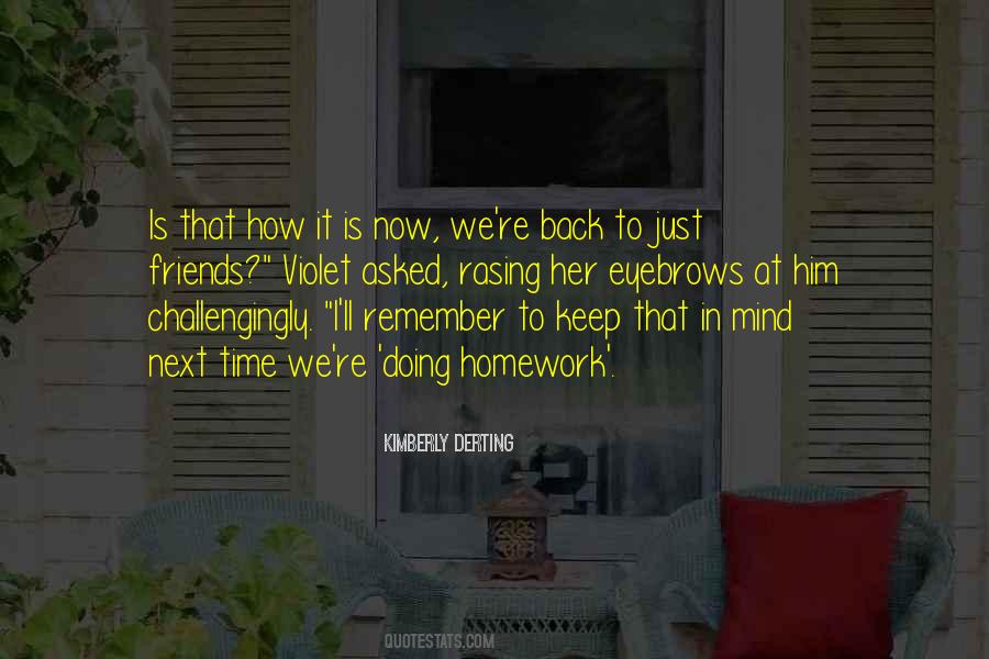 Quotes About We're Just Friends #200996