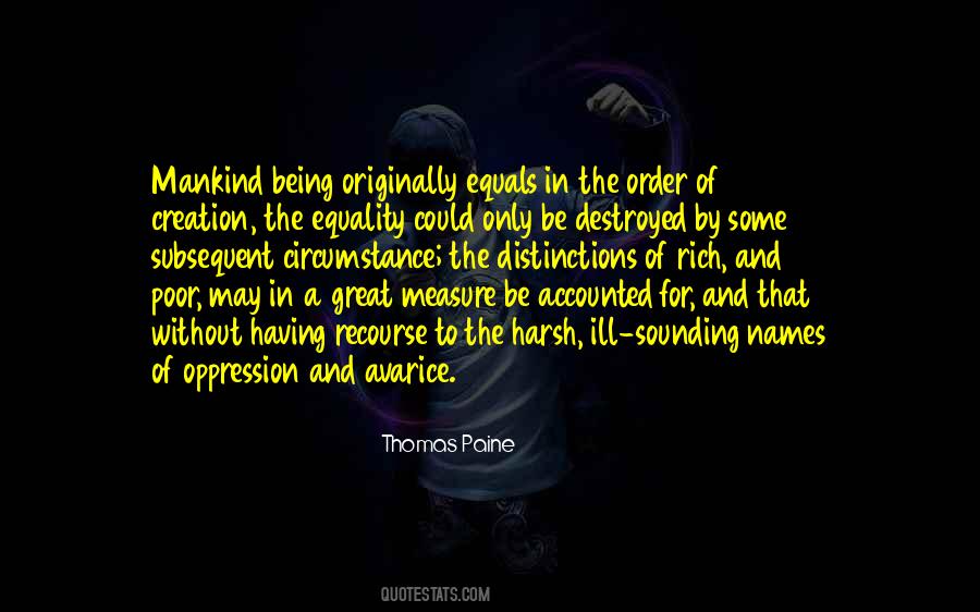 Quotes About The Oppression Of The Poor #251336