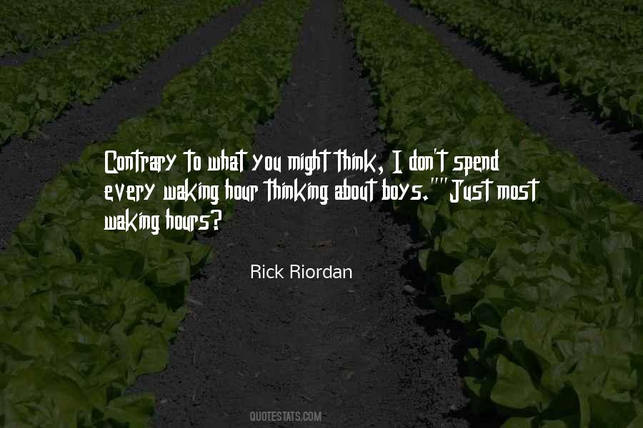 Waking Up Thinking Of You Quotes #88692