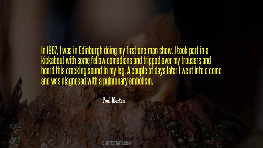 Quotes About Edinburgh #223640