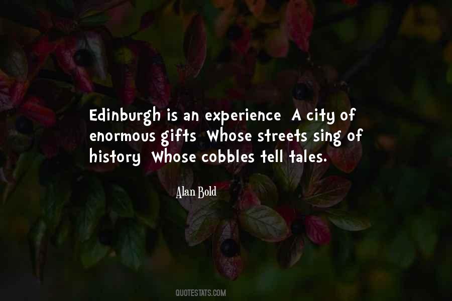 Quotes About Edinburgh #704001