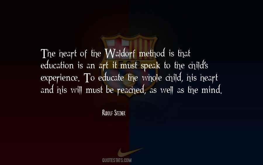 Waldorf Quotes #640600