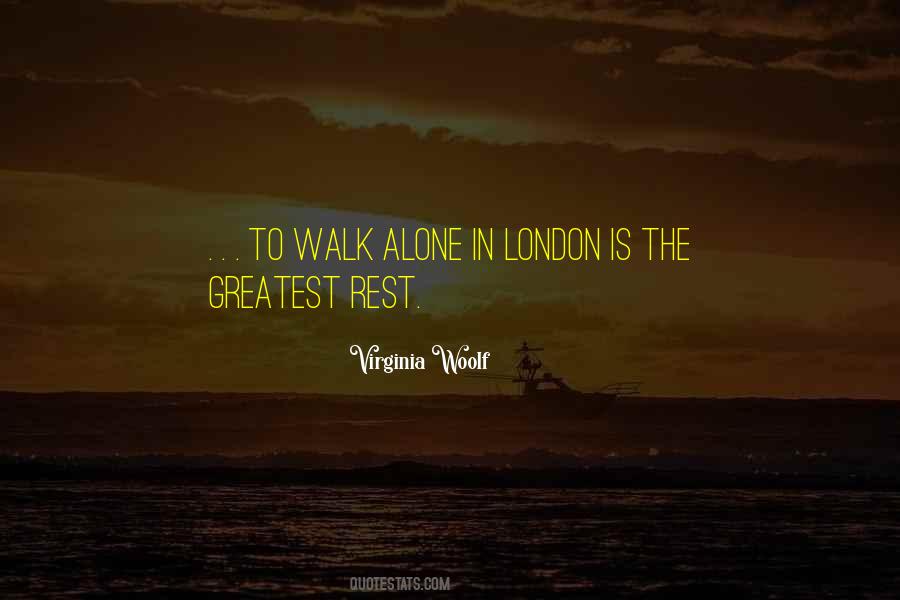 Walk Alone Quotes #643198