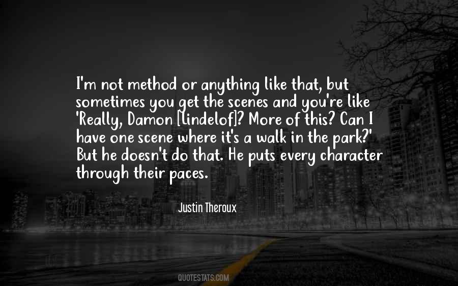 Walk In The Park Quotes #425787