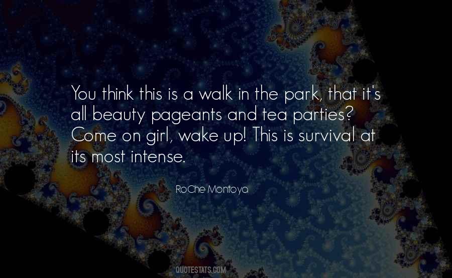 Walk In The Park Quotes #950913