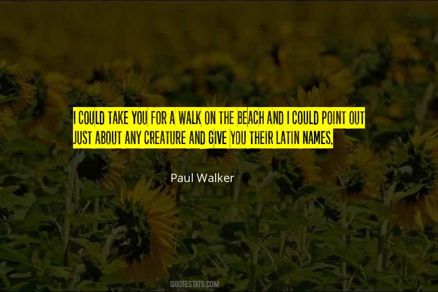 Walk On The Beach Quotes #1833444
