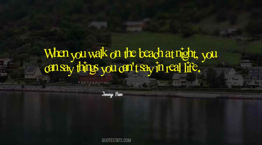 Walk On The Beach Quotes #555232