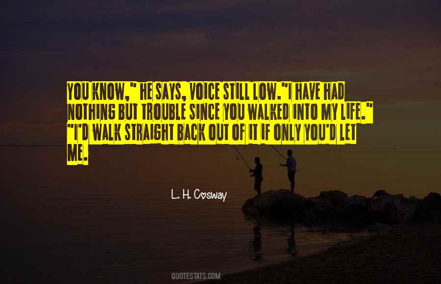 Walk Out My Life Quotes #1510176