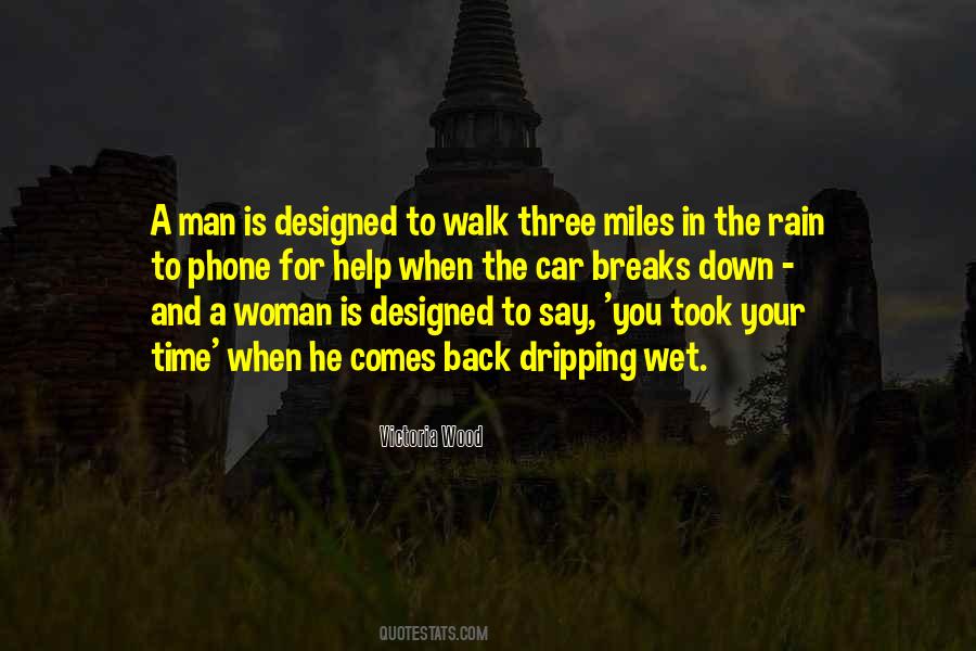 Walk With You In The Rain Quotes #233192