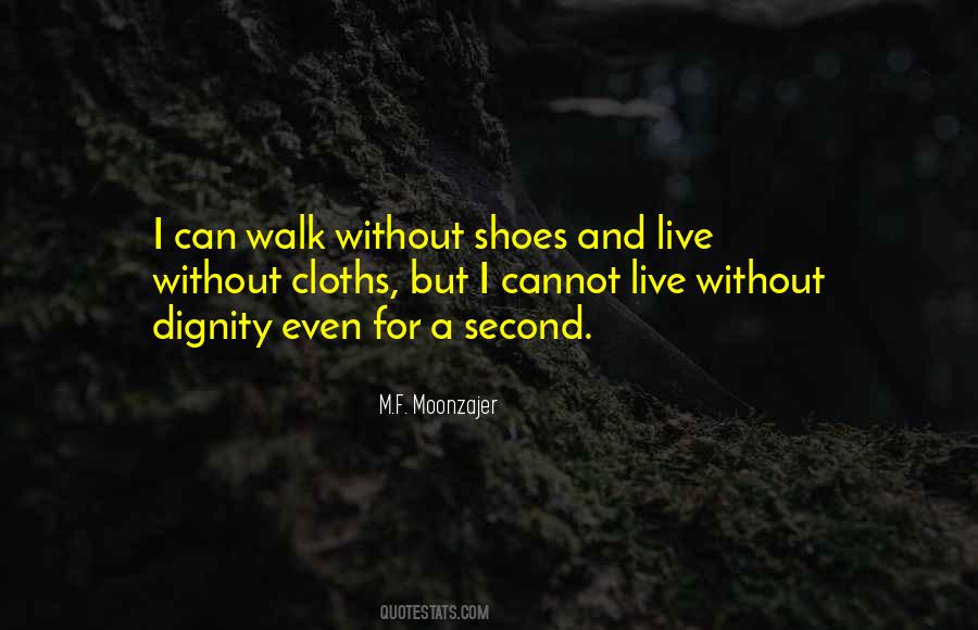Walk Your Shoes Quotes #598667