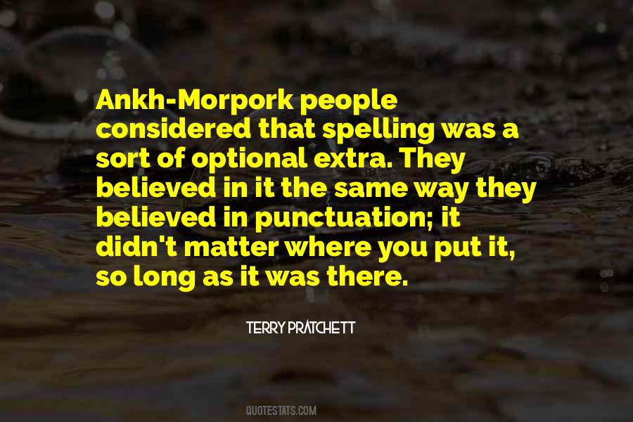 Quotes About Ankh #1043806
