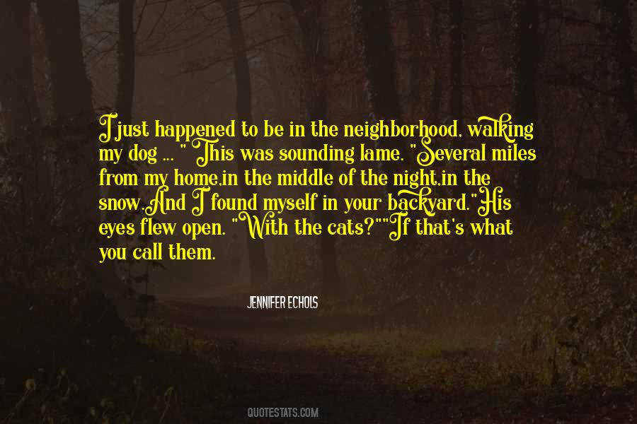 Walking In The Night Quotes #1336137