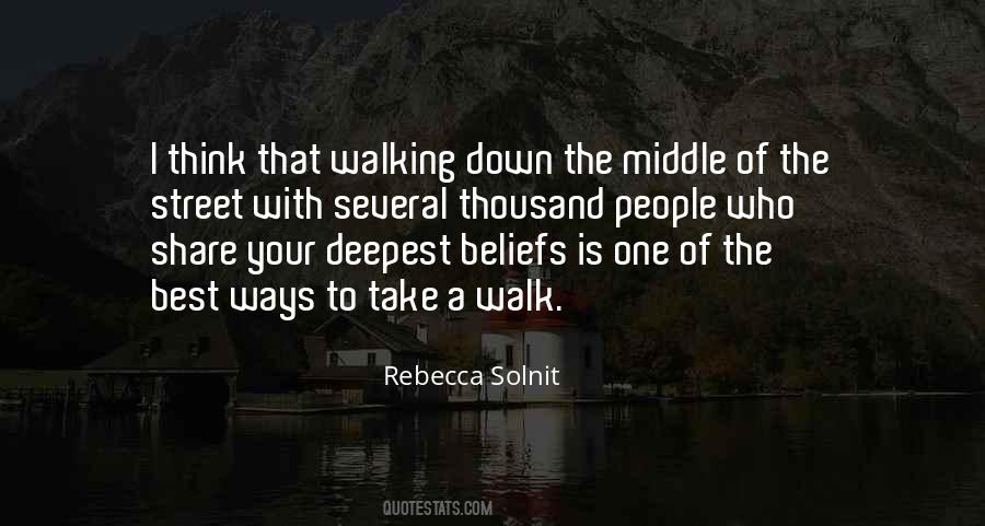 Walking The Street Quotes #182509