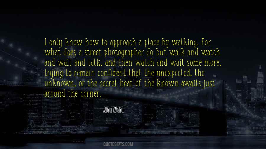 Walking The Street Quotes #510736