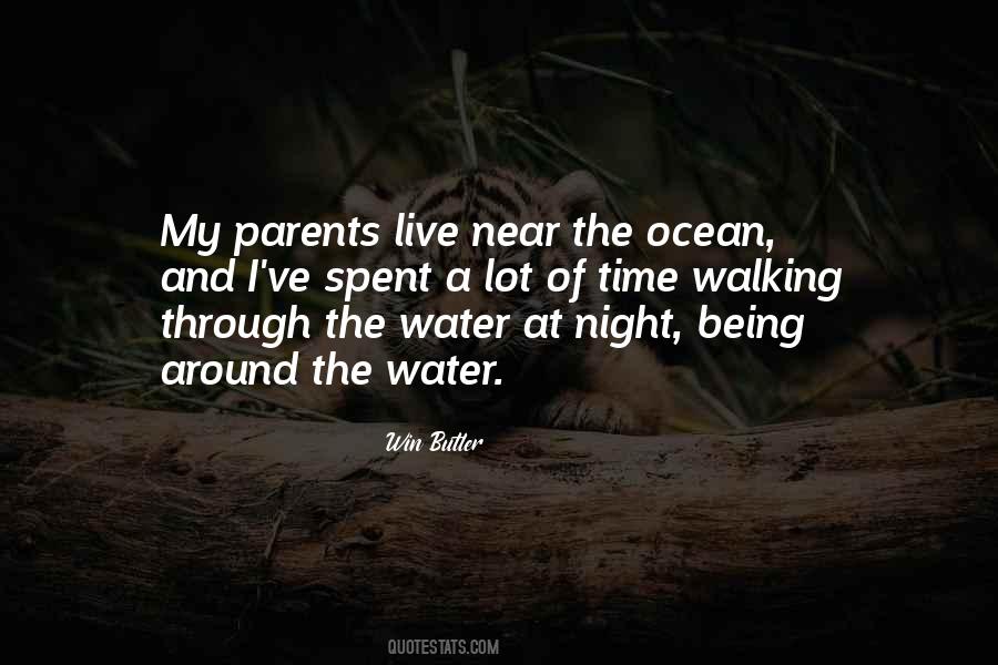 Walking Through Water Quotes #1019024