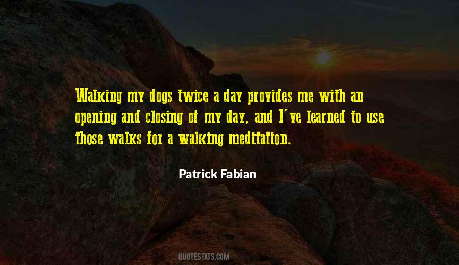 Walking With My Dog Quotes #93882