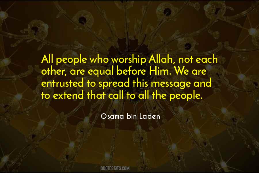 Quotes About Worship Allah #1530961