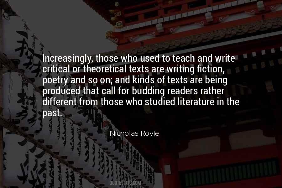 Quotes About Critical Writing #1453314
