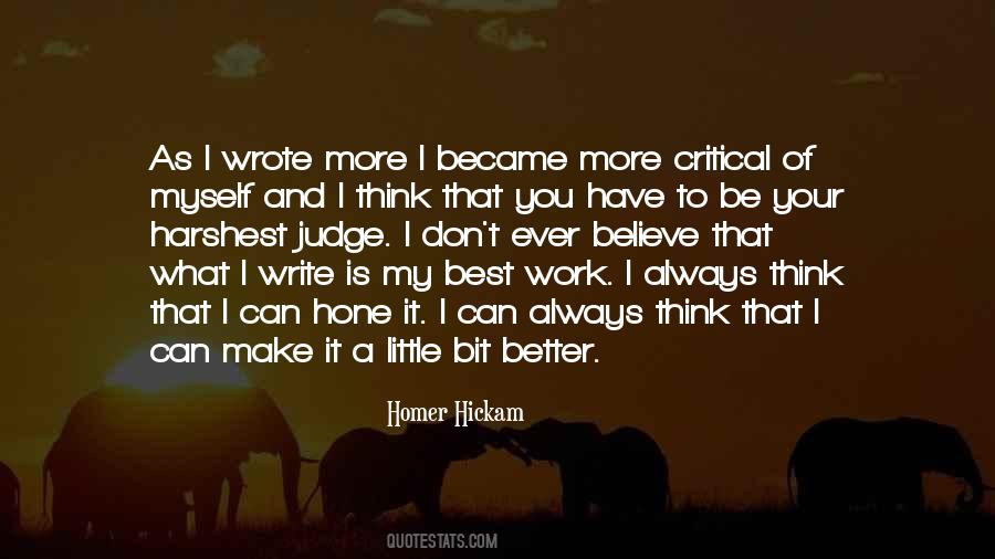 Quotes About Critical Writing #500010
