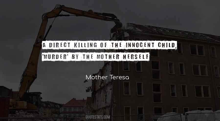 Quotes About Killing The Innocent #59013