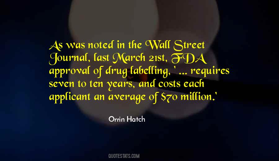 Wall Street Journal Quotes #1714397