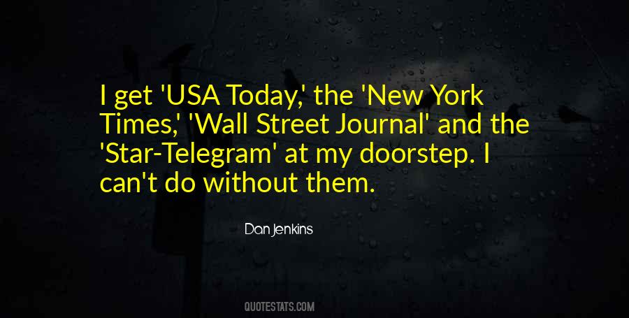 Wall Street Journal Quotes #579811