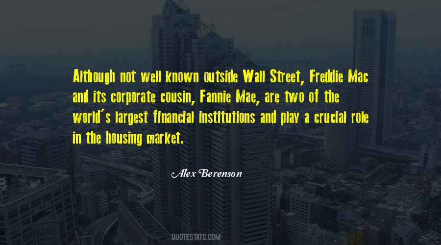 Wall Street's Quotes #341615