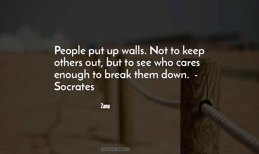 Walls Come Down Quotes #255249