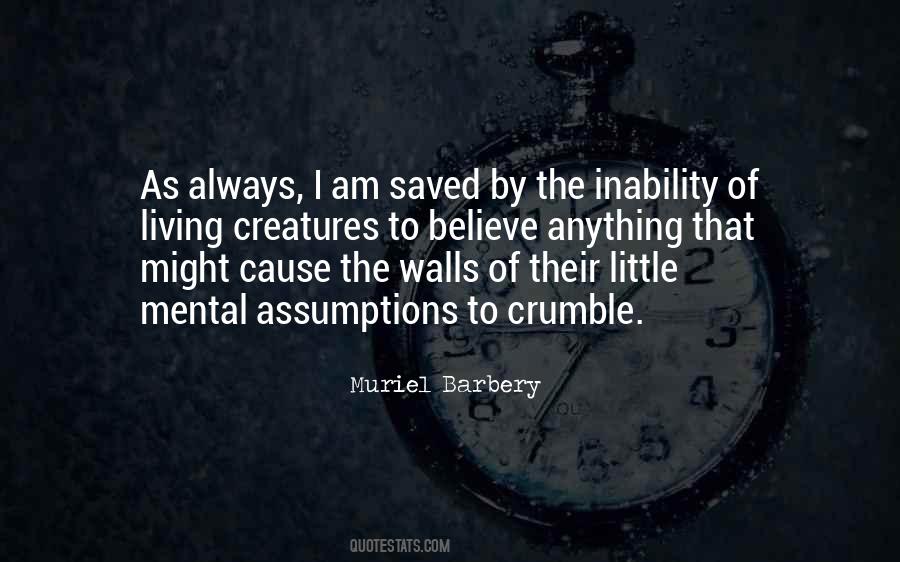 Walls Crumble Quotes #313160