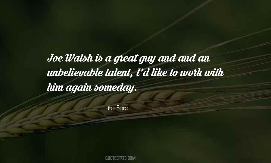 Walsh Quotes #1561742