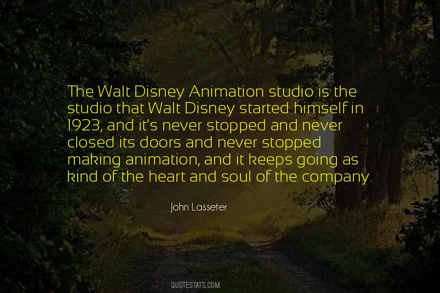 Walt Disney Animation Quotes #455022