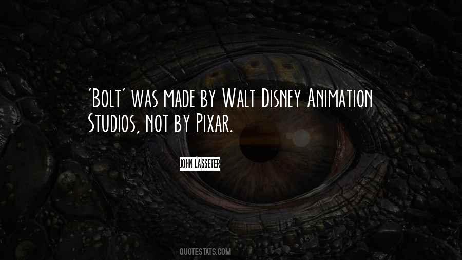 Walt Disney Animation Quotes #856579