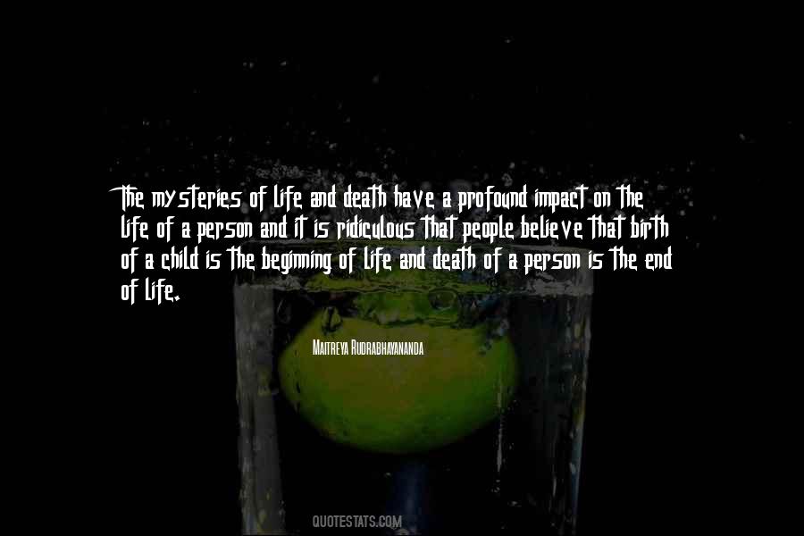 Quotes About Life And Death #1221075