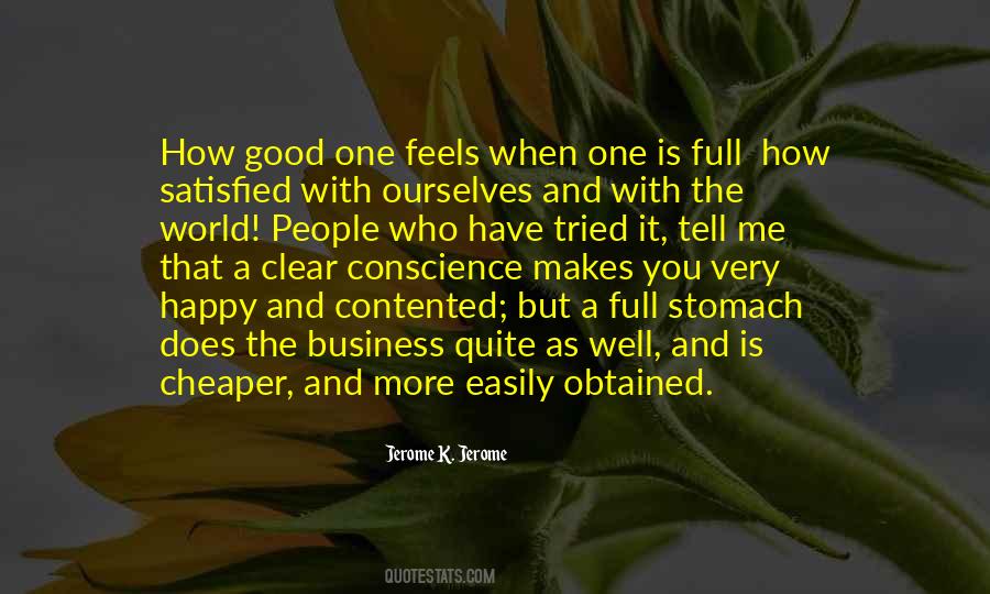 Quotes About Full Stomach #1721082 Quotes About Full Stomach #1721082