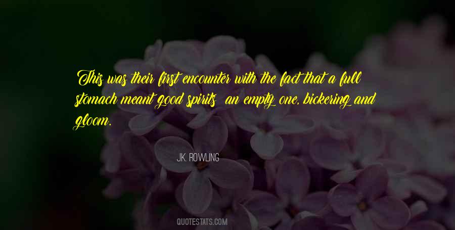 Quotes About Full Stomach #446876