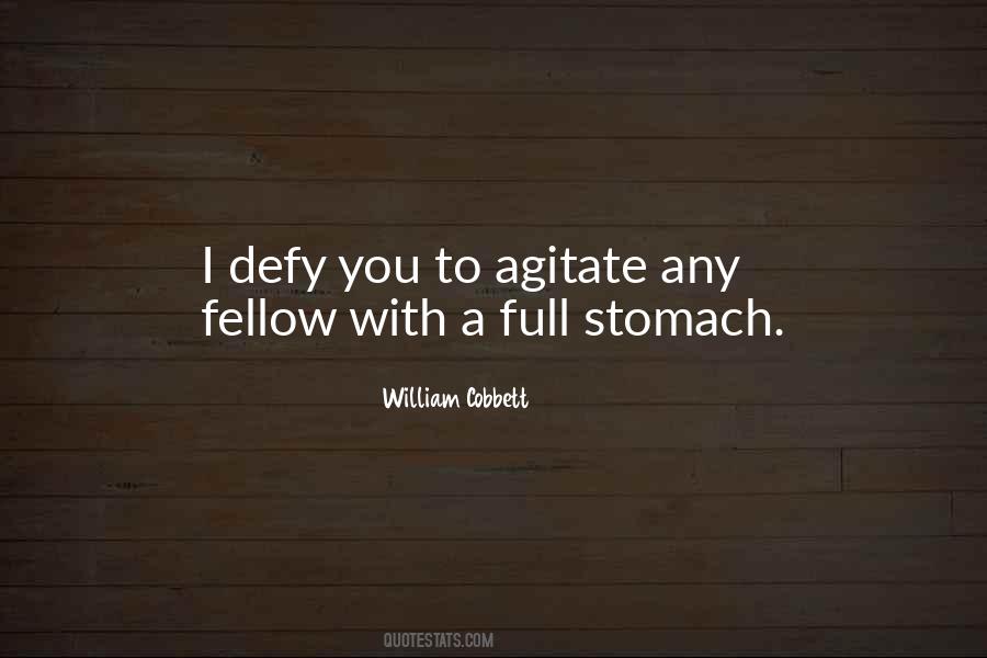 Quotes About Full Stomach #82429