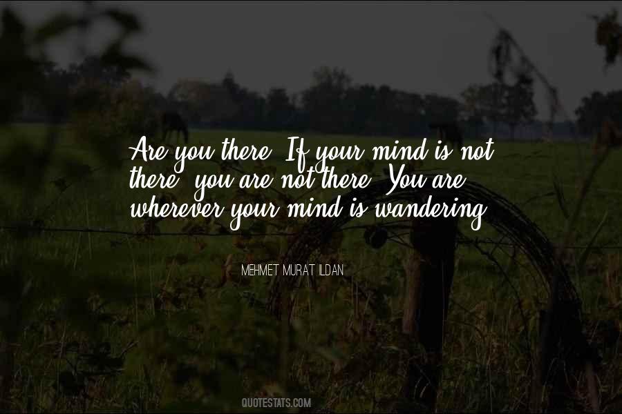Wandering Mind Quotes #1680008