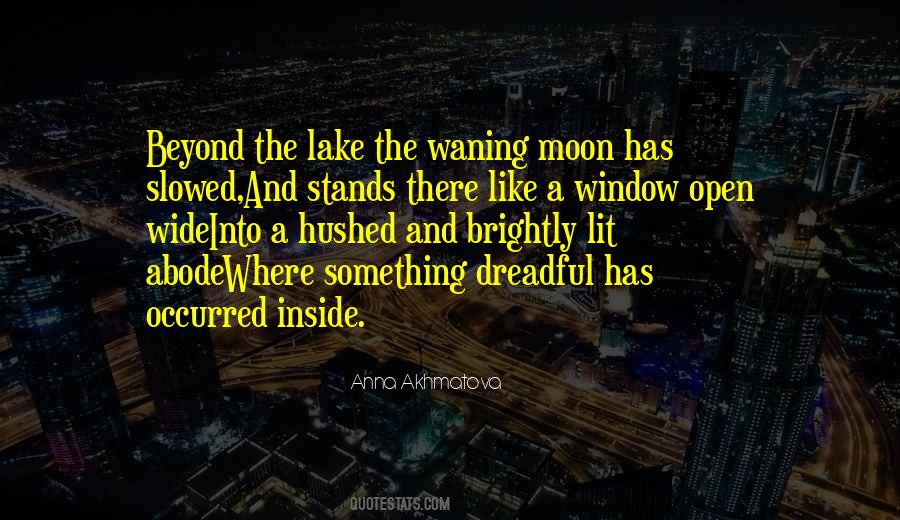 Waning Moon Quotes #491174