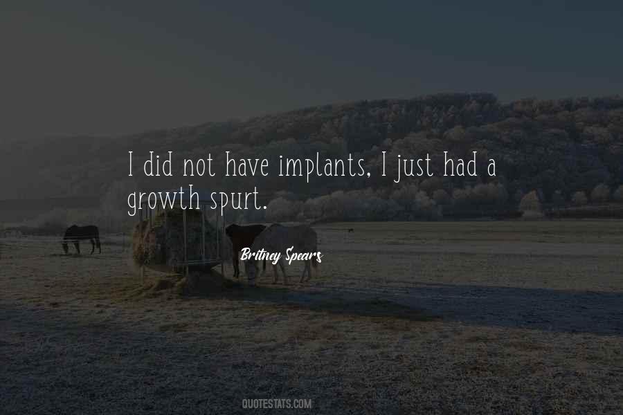 Quotes About Implants #739718