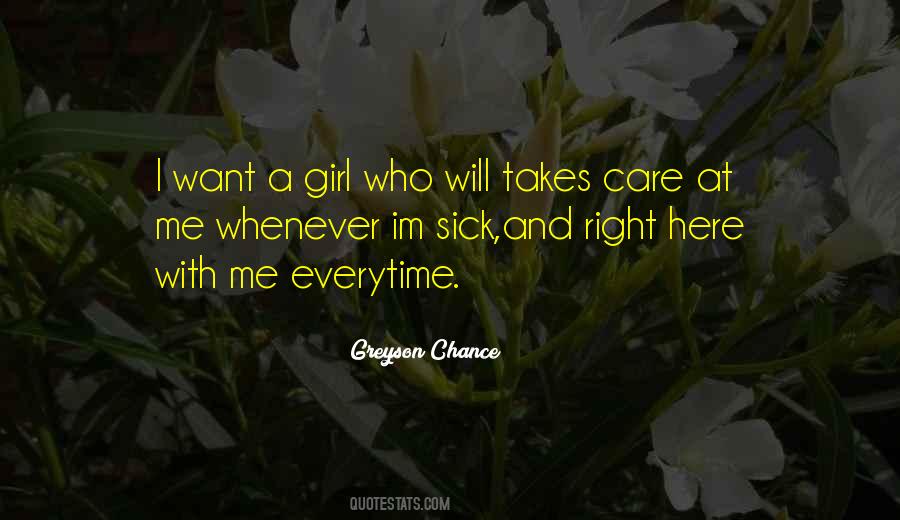 Want A Girl Quotes #459973