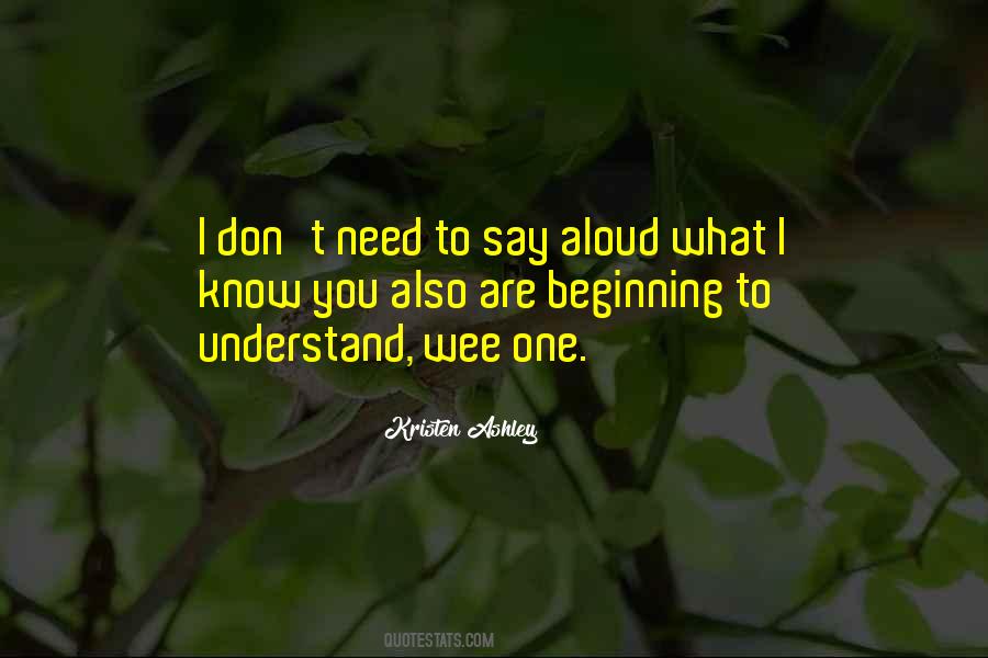 Quotes About Wee #1849057