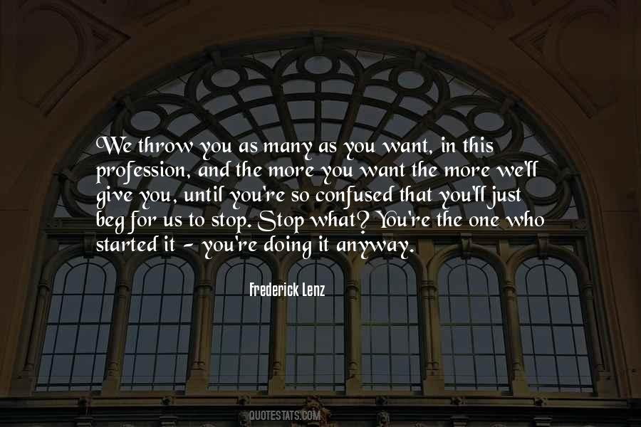 Want It More Quotes #39955